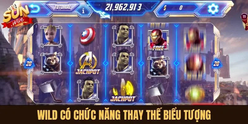Wild có chức năng thay thế biểu tượng